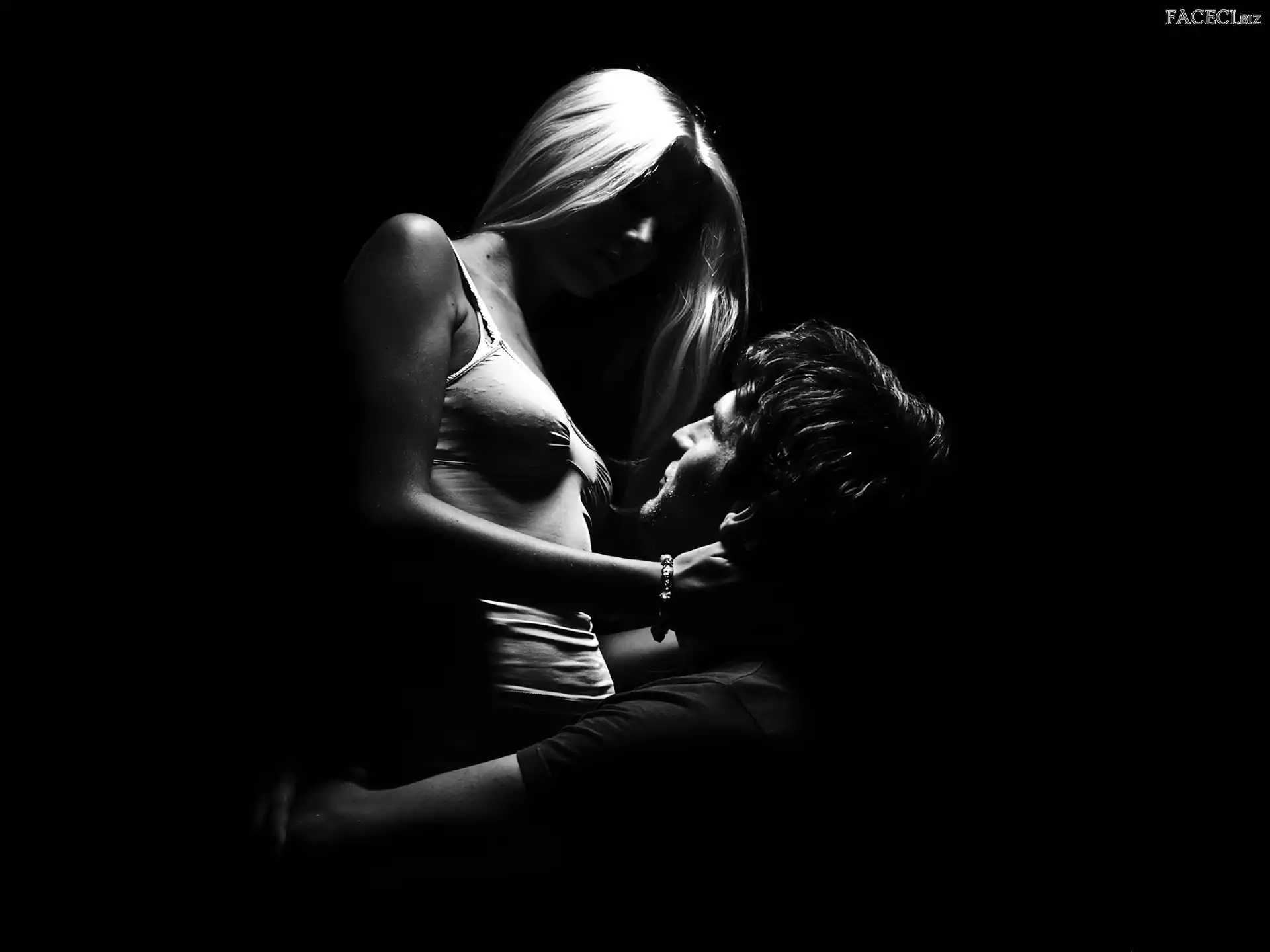 Objęcia, Kobieta, Mężczyzna